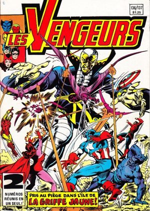 couverture, jaquette Avengers 136  - Les-Vengeurs-136-137Kiosque (1973 - 1985) (Éditions Héritage) Comics
