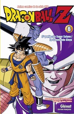 couverture, jaquette Dragon Ball Z - 2ème partie : Le Super Saïen/Le Commando Ginyu 6  (Glénat Manga) Anime comics