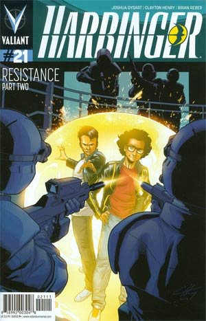 couverture, jaquette Harbinger 21  - Resistance Part TwoIssues V2 (2012 - 2014) (Valiant Comics) Comics