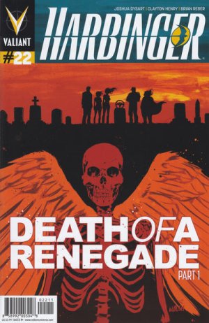 couverture, jaquette Harbinger 22  - Death of a Renegade Part 1Issues V2 (2012 - 2014) (Valiant Comics) Comics