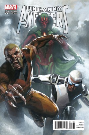 Uncanny Avengers 1 - Counter-Evolutionary Part 1 (Gabrielle Del'Otto Variant Cover)