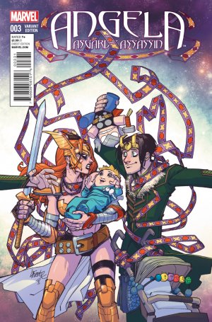 Angela - Asgard's Assassin 3 - Issue 3 (David Lafuent Variant Cover)