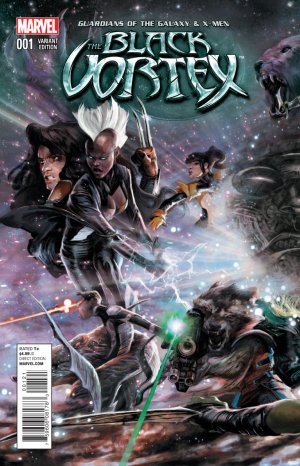 Guardians of the Galaxy and the X-Men - The black vortex Alpha # 1
