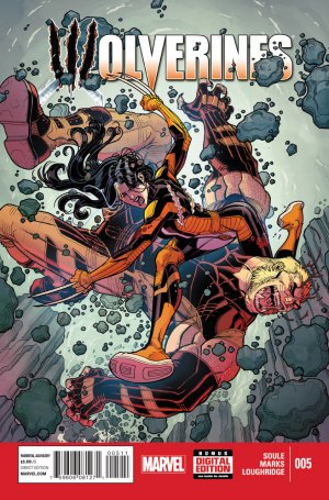 couverture, jaquette La mort de Wolverine - Wolverines 5  - Issue 5Issues V1 (2015) (Marvel) Comics