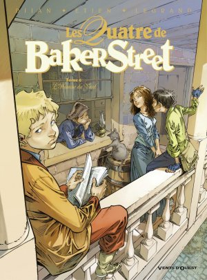 couverture, jaquette Les quatre de Baker Street 6  - L'Homme du Yard (vents d'ouest bd) BD
