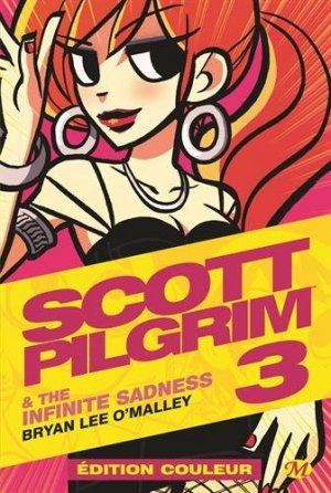 couverture, jaquette Scott Pilgrim 3  - Scott Pilgrim & The Infinite SadnessTPB Hardcover (cartonnée) - édition couleur (Milady Graphics BD) Comics