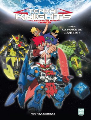 couverture, jaquette Tenkai knights 4  (kazé manga) Manga