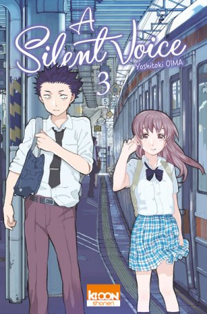 couverture, jaquette A Silent Voice 3  (Ki-oon) Manga