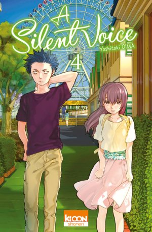 couverture, jaquette A Silent Voice 4  (Ki-oon) Manga
