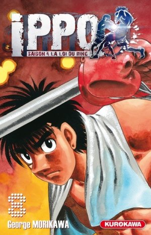 couverture, jaquette Ippo 8 Saison 4 : La Loi du Ring (Kurokawa) Manga
