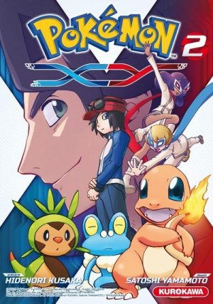 couverture, jaquette Pokémon XY 2  (Kurokawa) Manga