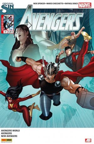 couverture, jaquette Avengers 21 Kiosque V4 (2013 - 2015) (Panini Comics) Comics