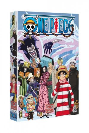 couverture, jaquette One Piece 2 DVD Saison 12 - Punk Hazard (Kana home video) Série TV animée