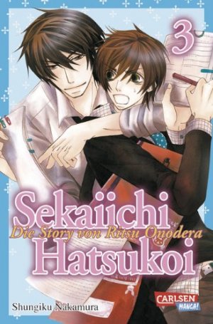 couverture, jaquette Sekaiichi Hatsukoi 3  (Carlsen manga) Manga