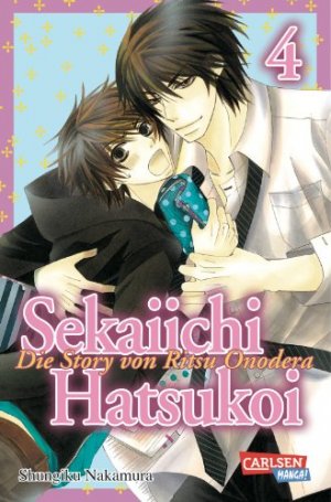couverture, jaquette Sekaiichi Hatsukoi 4  (Carlsen manga) Manga