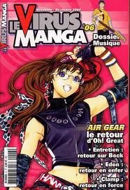 couverture, jaquette le Virus Manga 6  (Anime Manga Presse) Magazine