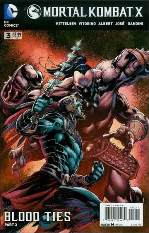 couverture, jaquette Mortal kombat X 3 Issues (2015) (DC Comics) Comics
