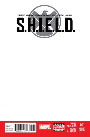 Shield 1 - Active Mission: PERFECT BULLETS (Blank Variant Cover)