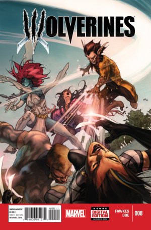 couverture, jaquette La mort de Wolverine - Wolverines 8  - Issue 8Issues V1 (2015) (Marvel) Comics