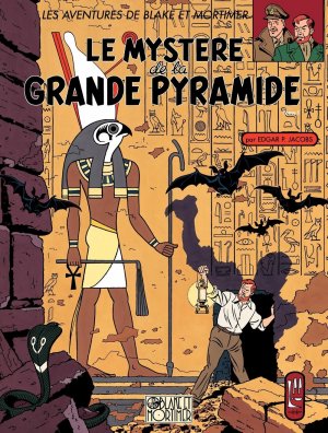 couverture, jaquette Blake et Mortimer 4  - Le mystère de la grande pyramide 1/2 - Le papyrus de Manethon (Blake & Mortimer) BD