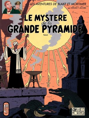 couverture, jaquette Blake et Mortimer 5  - Le mystère de la grande pyramide 2/2 - La chambre d'Horus (Blake & Mortimer) BD