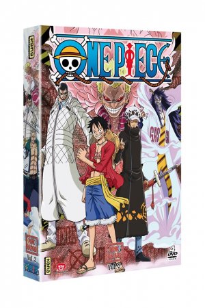 couverture, jaquette One Piece 3 DVD Saison 12 - Punk Hazard (Kana home video) Série TV animée