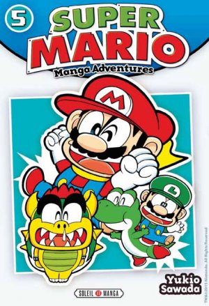 couverture, jaquette Super Mario - Manga adventures 5 Manga adventures (soleil manga) Manga