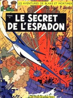 couverture, jaquette Blake et Mortimer 2  - Le secret de l'espadon 2/2 (editions du lombard) BD