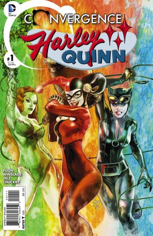 Convergence - Harley Quinn 1 - Down the Rabbit Hole - cover #1