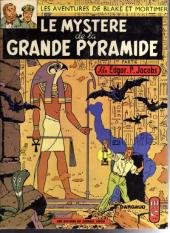 couverture, jaquette Blake et Mortimer 3  - Le mystère de la Grande Pyramide 1 - Le papyrus de Manéthon (dargaud) BD