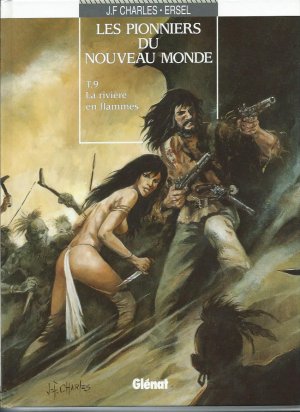 couverture, jaquette Les pionniers du Nouveau Monde 9  - La rivière en flammes (glénat bd) BD