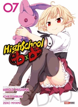 couverture, jaquette High School DxD 7  (Panini manga) Manga
