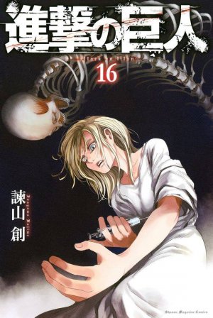 couverture, jaquette L'Attaque des Titans 16  (Kodansha) Manga