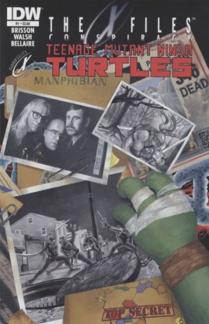 The X-Files / Teenage Mutant Ninja Turtles - Conspiracy # 1 Issues