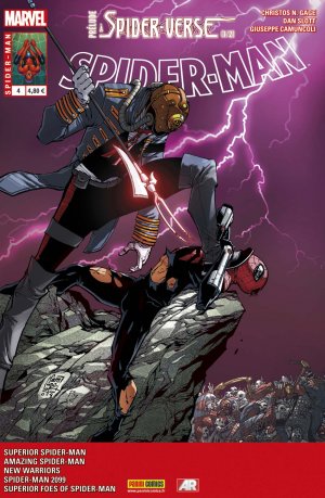 couverture, jaquette Spider-Man 4  - Edge of Spider-Verse : Prélude (1/2)Kiosque V5 (2015) (Panini Comics) Comics
