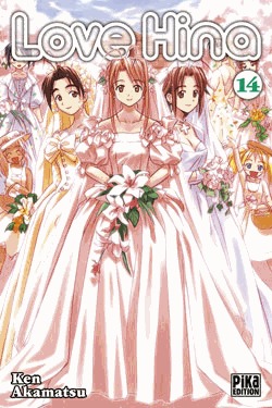 couverture, jaquette Love Hina 14 Réédition 2014 (pika) Manga