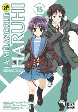 couverture, jaquette La Mélancolie de Haruhi Suzumiya 15  (pika) Manga