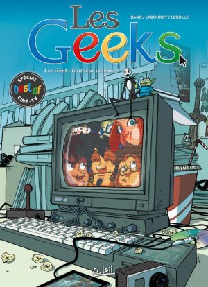 couverture, jaquette Les geeks 3  - Geeks best of : Les geeks font leur cinéma !hors série (soleil bd) BD