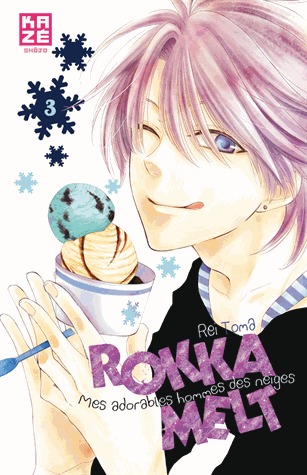 couverture, jaquette Rokka Melt - mes adorables hommes de neige 3  (kazé manga) Manga