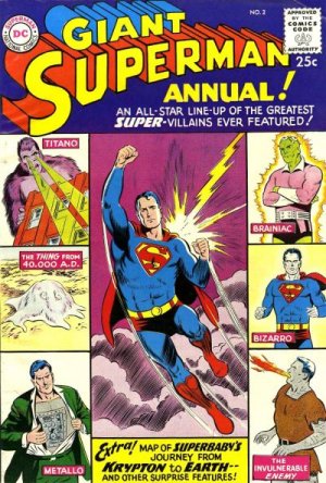couverture, jaquette Superman 2  - Giant Superman Annual !Issues V1 - Annuals (1960 - 2009) (DC Comics) Comics