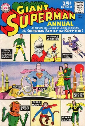 couverture, jaquette Superman 5  - Giant Superman AnnualIssues V1 - Annuals (1960 - 2009) (DC Comics) Comics