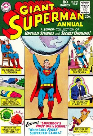 couverture, jaquette Superman 8  - Untold Stories and Secret Origins!Issues V1 - Annuals (1960 - 2009) (DC Comics) Comics
