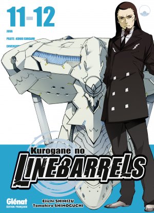 couverture, jaquette Kurogane no Linebarrels 11.12  (Glénat Manga) Manga