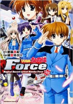 couverture, jaquette Mahô Senki Lyrical Nanoha Force 5  (Kadokawa) Manga
