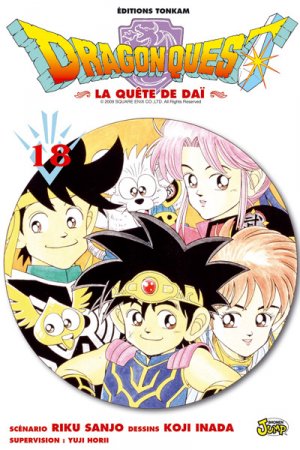couverture, jaquette Dragon Quest - The adventure of Dai 18 Réédition (tonkam) Manga