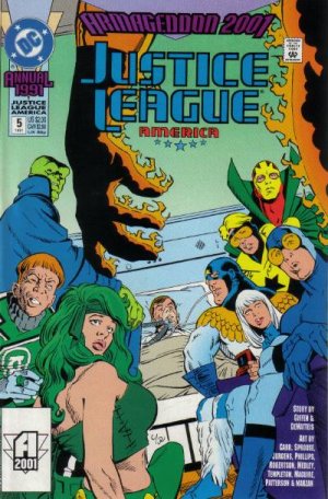 couverture, jaquette Justice League Of America 5  - Tomorrow's League Today!Issues V2 - Annuals (1990 - 1996) (DC Comics) Comics