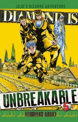 couverture, jaquette Jojo's Bizarre Adventure 5 Partie 4 Diamond is unbreakable (tonkam) Manga