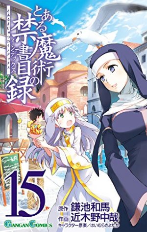 couverture, jaquette A Certain Magical Index 15  (Square enix) Manga