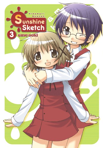 couverture, jaquette Hidamari Sketch 3 USA (Yen Press) Manga