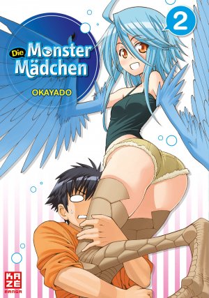 couverture, jaquette Monster Musume - Everyday Life with Monster Girls 2  (Kazé Manga Allemagne) Manga